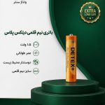باطری نیم قلمی دیتکس پلاس