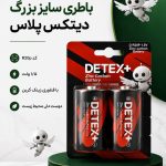 باطری سایز بزرگ دیتکس پلاس